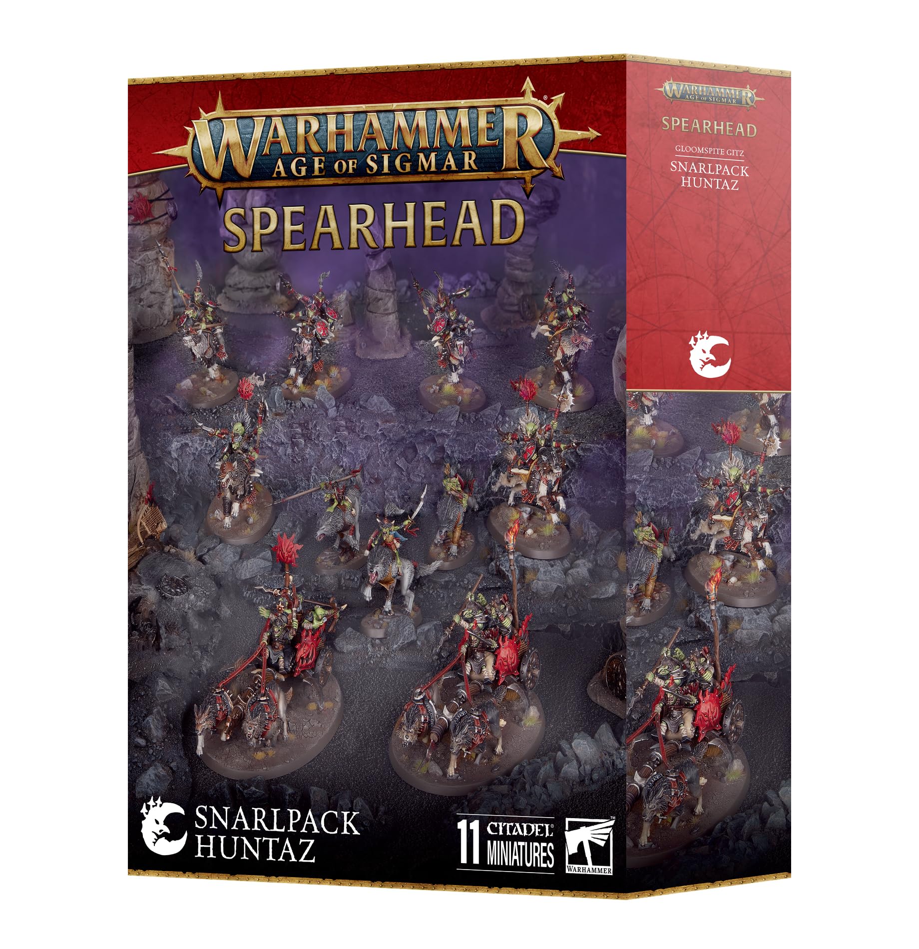 Warhammer Age of Sigmar: Spearhead: Snarlpack Huntaz | Amazon.com.br